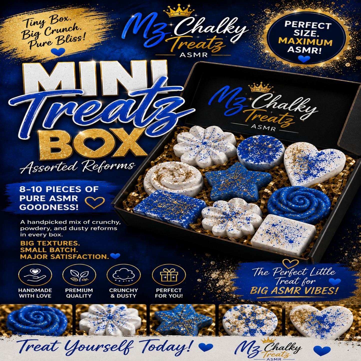 MZ CHALKY MINI BOX OF TREATZ