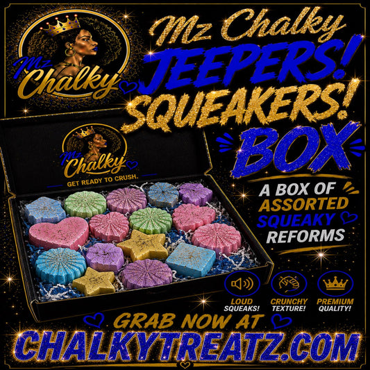 MZ CHALKY JEEPERS SQUEAKERS! BOX